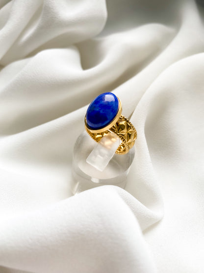 Bague lapis Lazuli